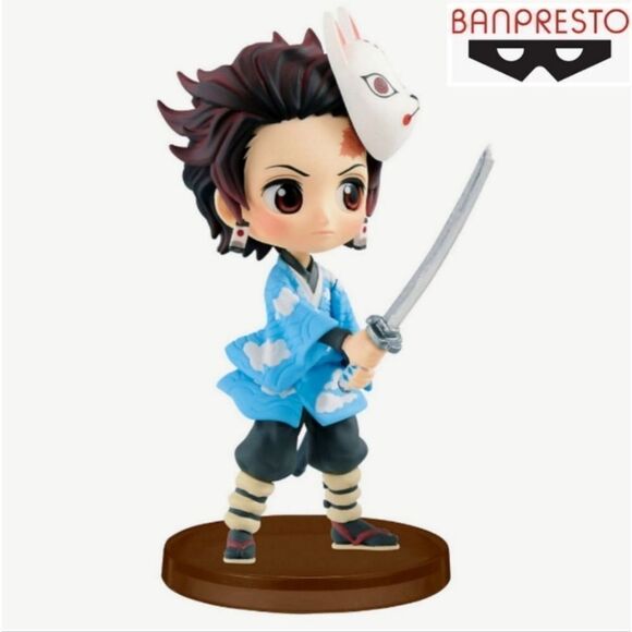 Banpresto Demon Slayer: Kimetsu no Yaiba Tanjiro Kamado Q Posket Petit Figure - Picture 1 of 1